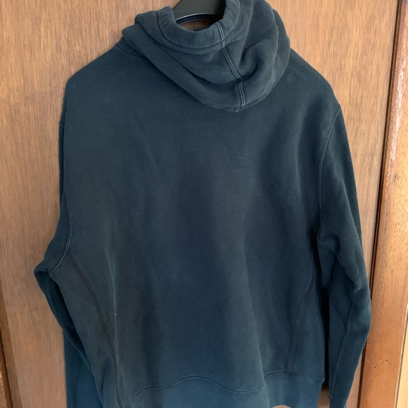 Polo by Ralph Lauren Men’s Large Hoodie Sweatshirt Red Black Vintage Cotton - Picture 4 of 13